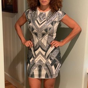 Sequins dress size (10-12)